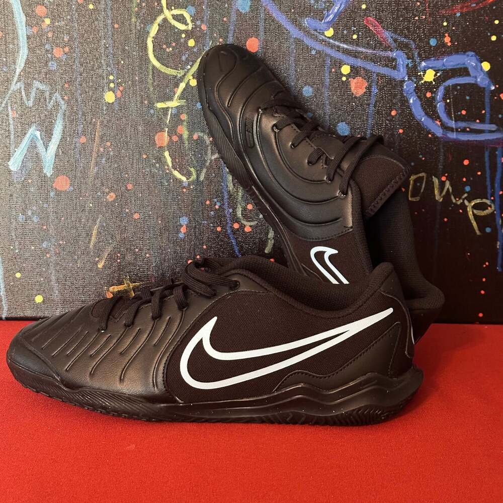 Nike Tiempo Legend 10 Club IC Indoor Soccer Shoes Black